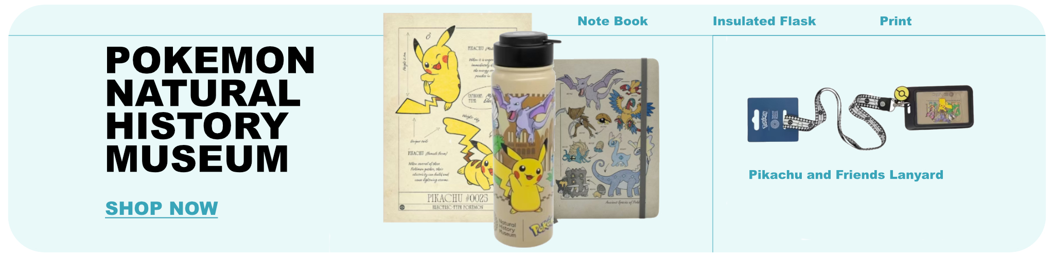 Pokemon x Natural History Museum